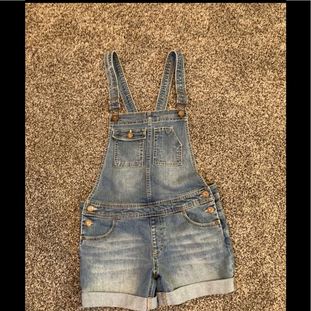 Lucky brand overall bib shorts